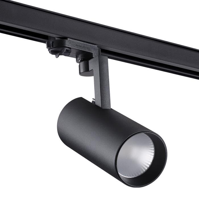 Novotech 358258 NT19 018 черный Трехфазный трековый светодиодный светильник IP20 LED 30W 220-240V HELIX