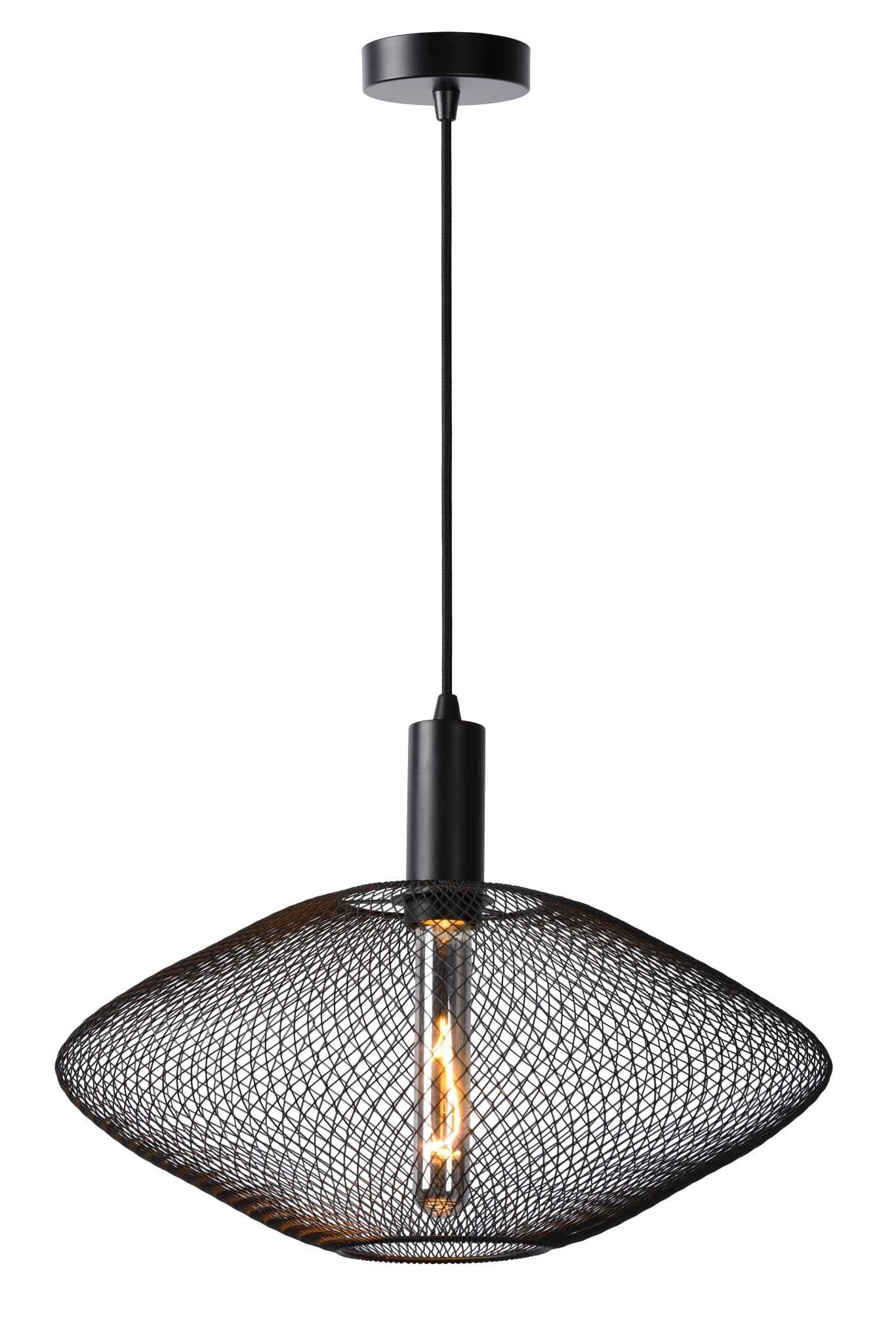 Lucide MESH Черный Подвесной светильник 21423/45/30 — миниатюра 2