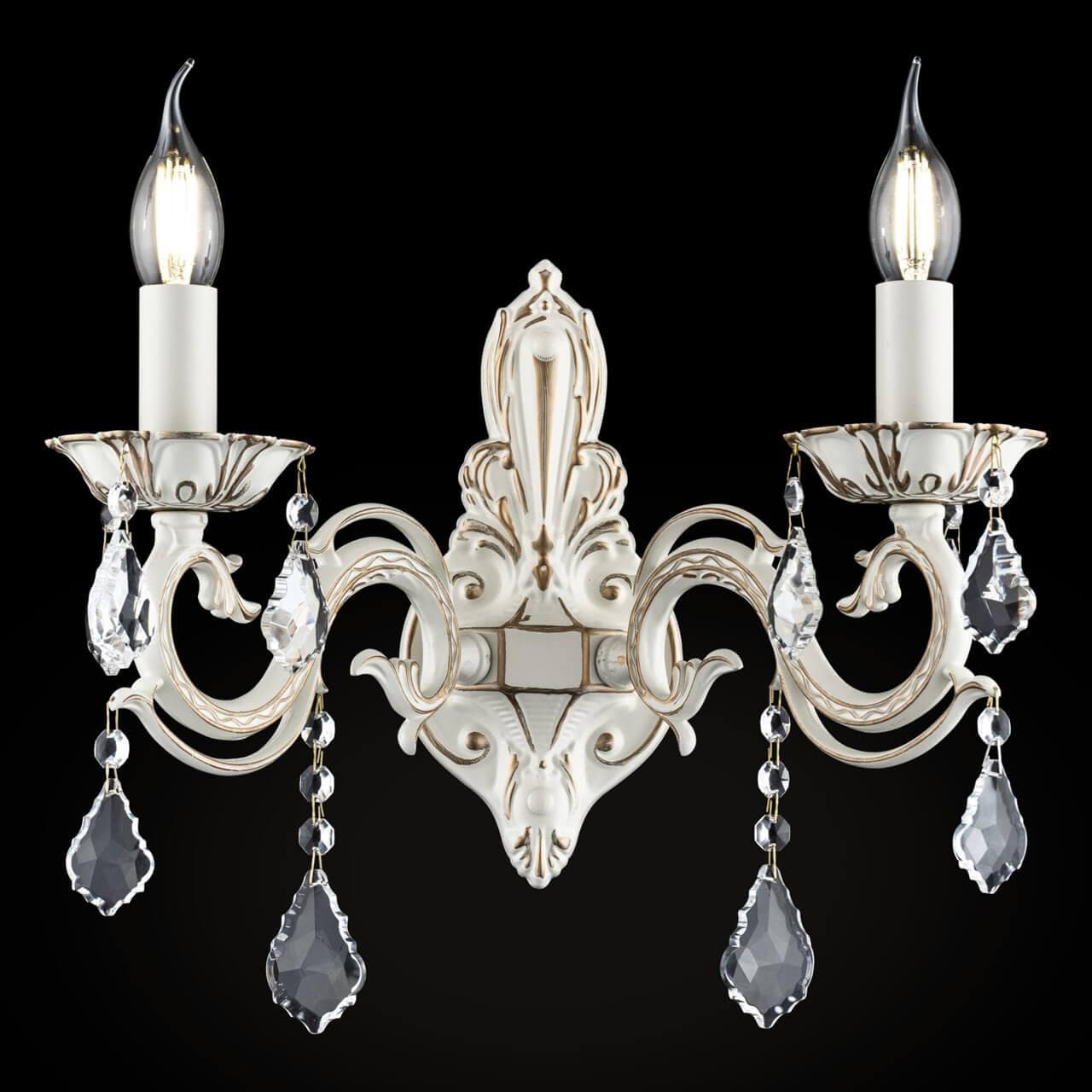 Maytoni Elegant Bronze Бежевый Бра 2xE14 60W ARM245-02-W — миниатюра 5