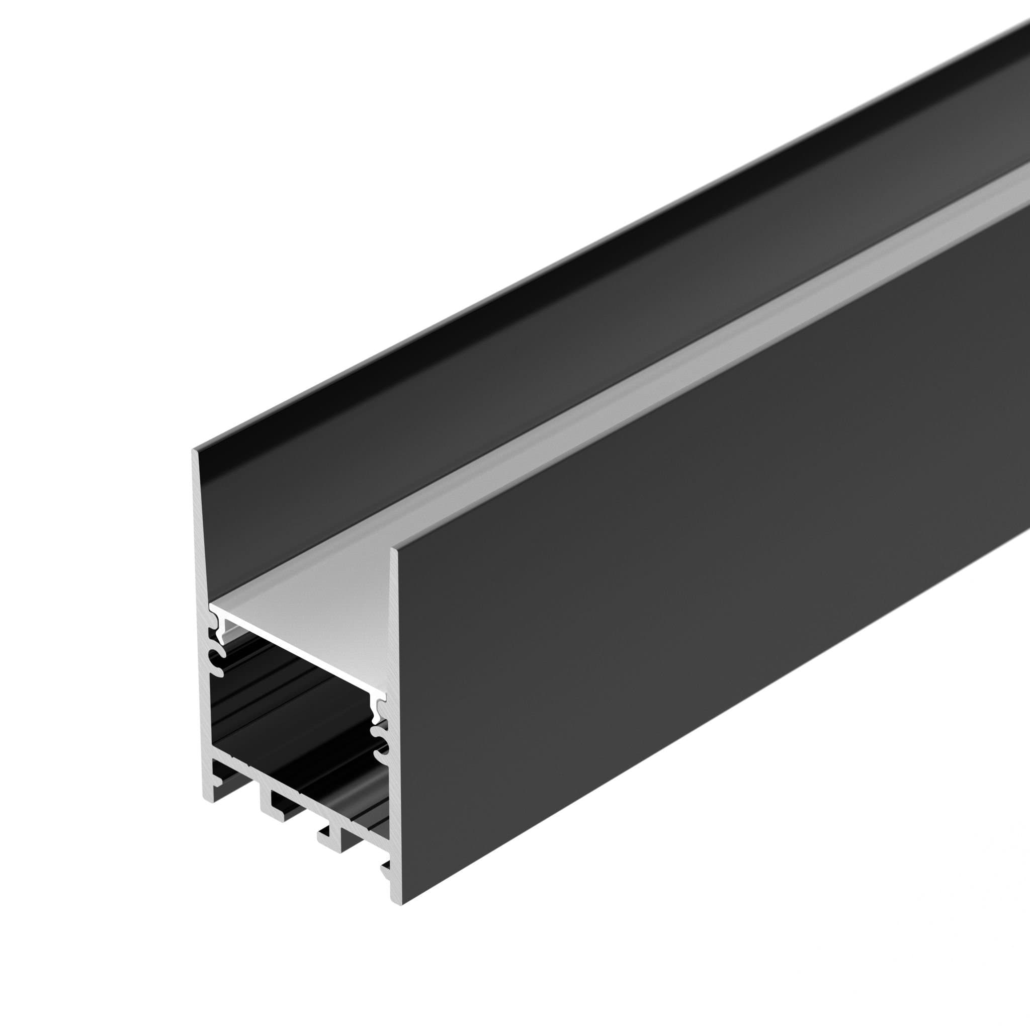 Arlight Профиль SL-COMFORT-3551-2000 ANOD BLACK (Алюминий) 031730 — миниатюра 5