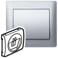 Legrand Galea Life Алюминий Накладка аудиорозетки 1-ой 771300