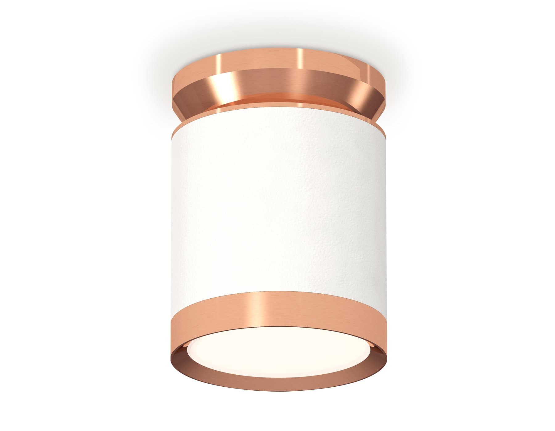 Ambrella Комплект накладного светильника XS8141035 SWH/PPG белый песок песок/золото розовое полированное GX53 (N8912, C8141, N8126) — миниатюра 1