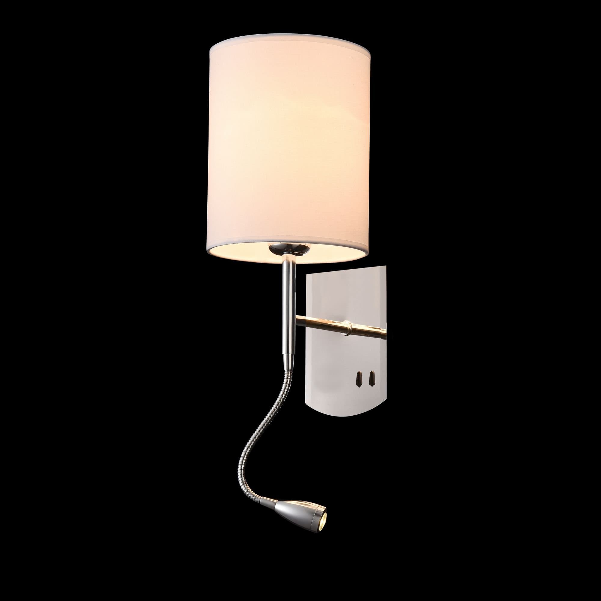 Maytoni Modern Bergamo Хром Бра 1xE27 60W MOD617WL-01CH — миниатюра 2