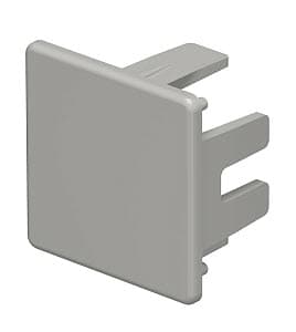 OBO Bettermann Заглушка торцевая кабель-канала WDK 30x30 мм, ПВХ, серый RAL7030 6158765 — миниатюра 2