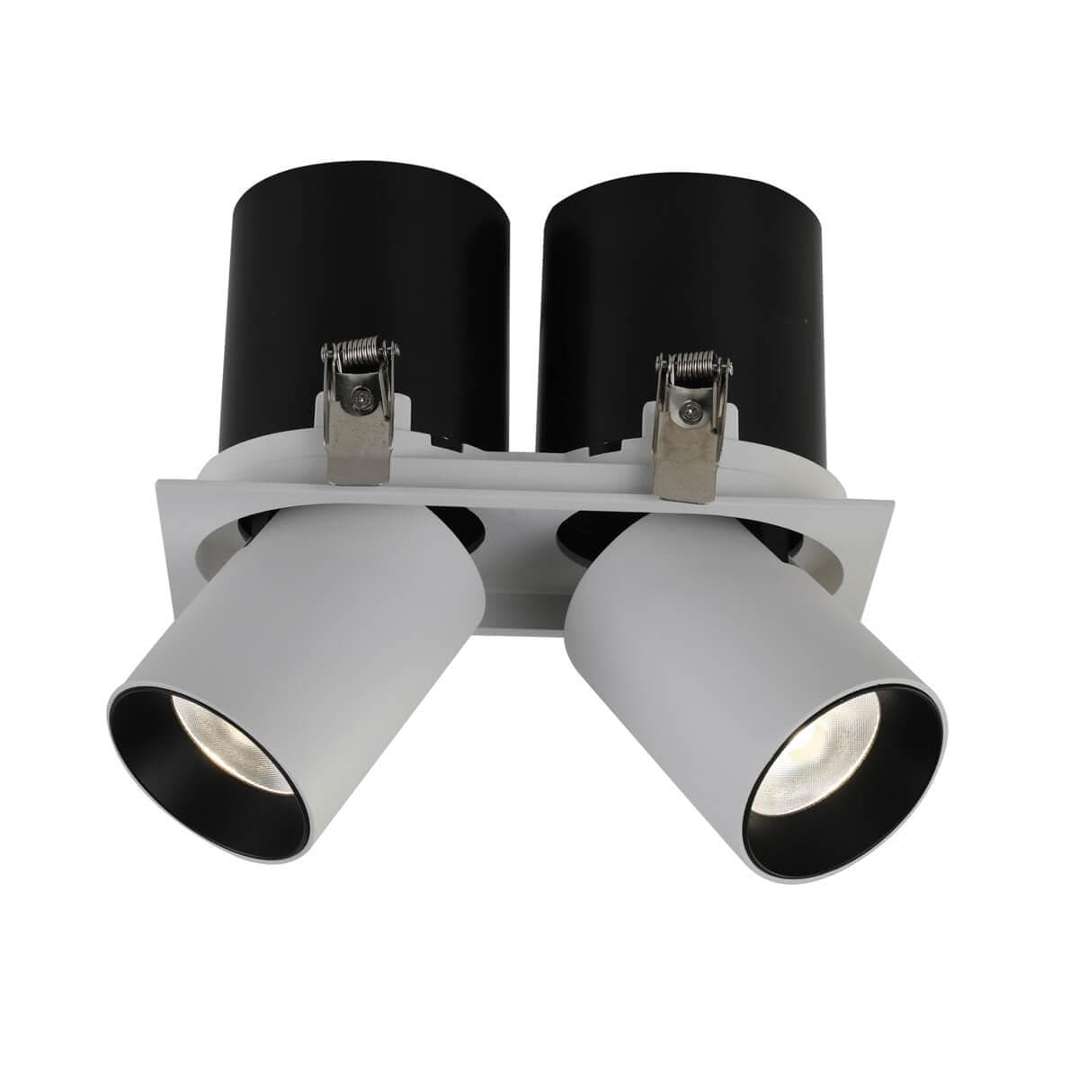 Favourite Finis врезной светильник L185*W100*H115/180, cutout:L175*W95 2*LED*12W (CREE), BEAM ANGLE:24°, 1840LM, 4000K, included 2226-2U