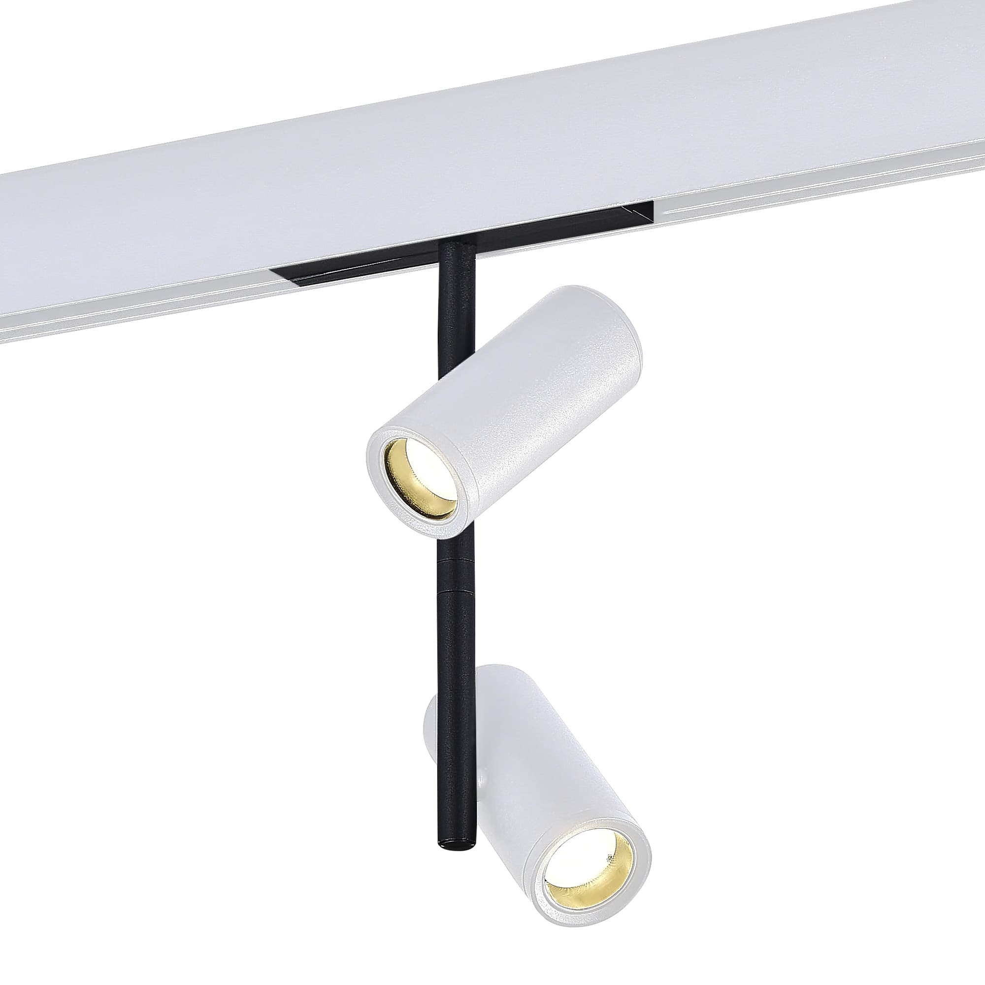 ST LUCE ST808.546.16 Магнитный трековый светильник Белый LED 1*16W 4000K 1 200Lm Ra>90 IP20 D45xH240 48VV