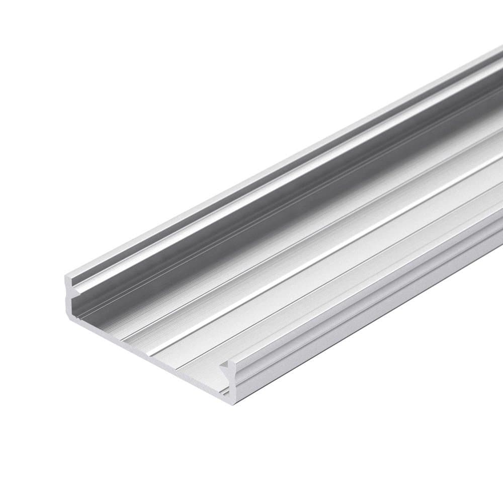 Arlight Профиль ALM-FLAT-S-2000 ANOD (Алюминий) 026713 — миниатюра 2