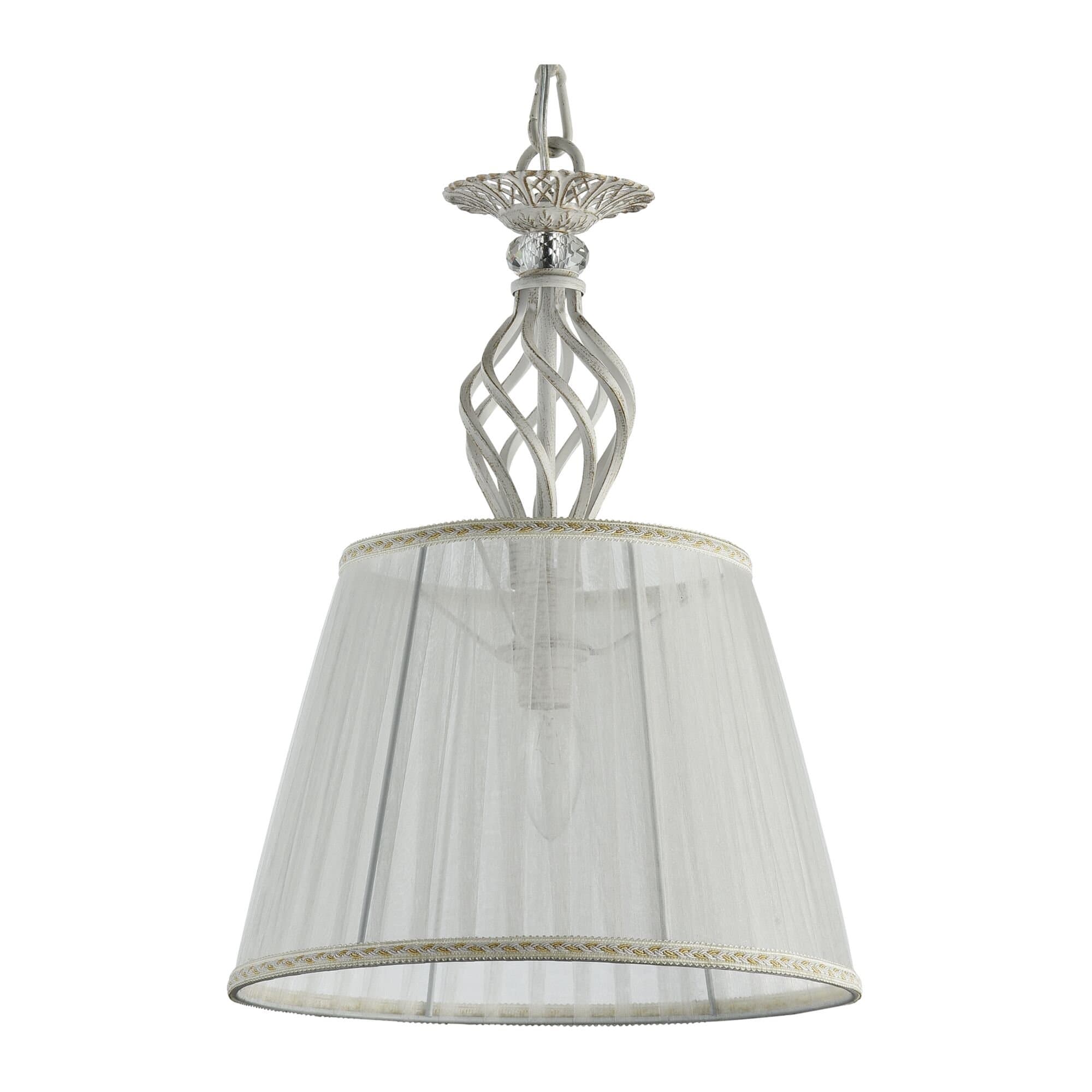 Maytoni Elegant Grace Белый с Золотом Подвес 1xE14 60W ARM247-PL-01-G — миниатюра 8