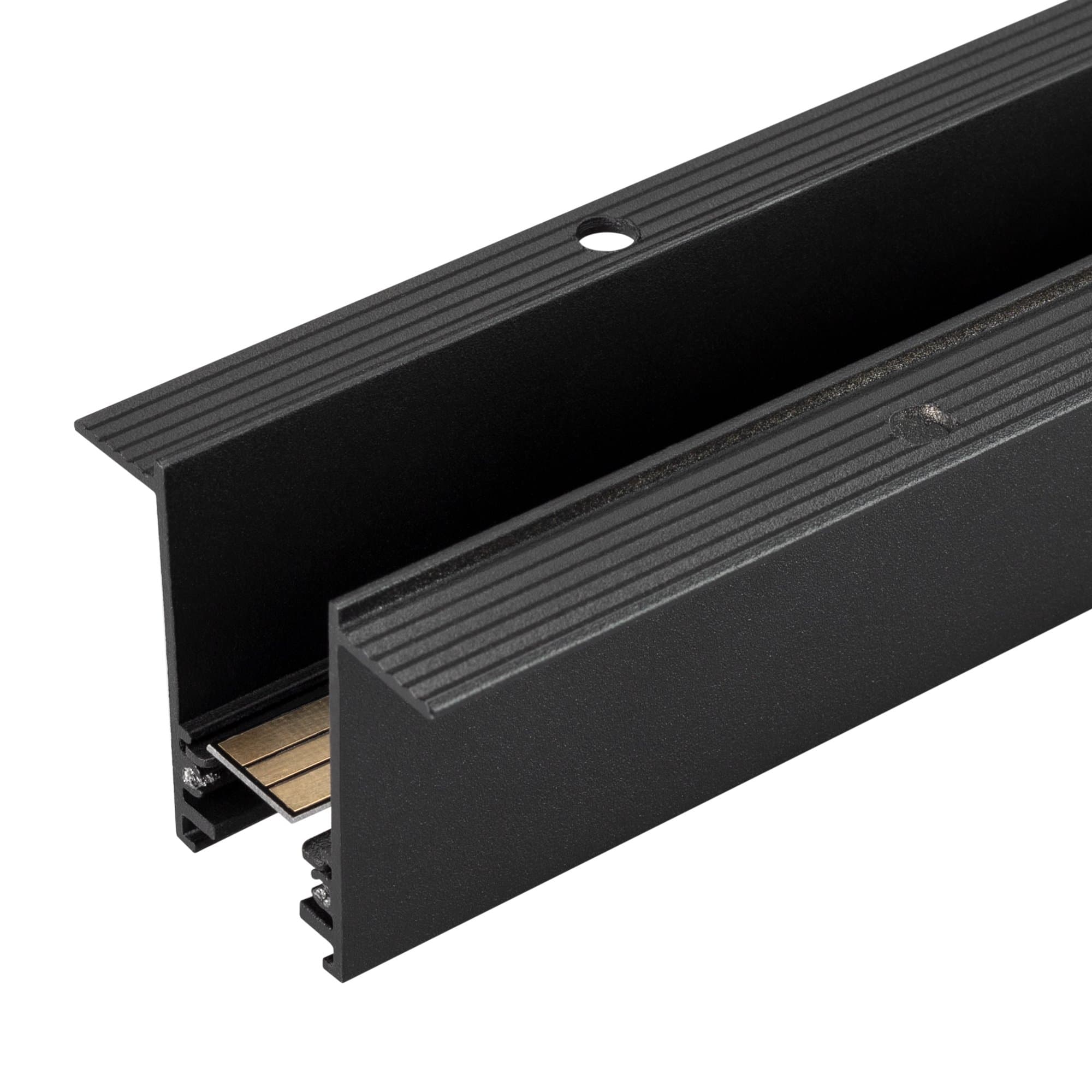 Arlight Трек встраиваемый MAG-TRACK-2538-F-1000 (BK) (IP20 Металл, 3 года) 034225 — миниатюра 1