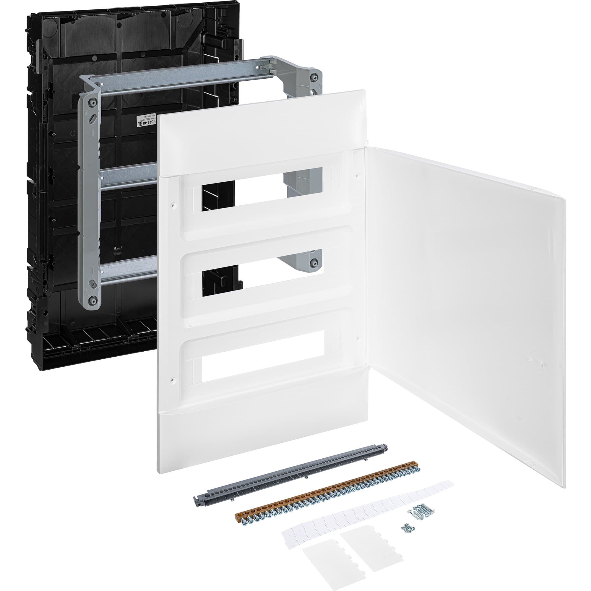 Legrand Practibox S Пластиковый щиток Встраиваемый 3X18 Белая дверь 137548 — миниатюра 5