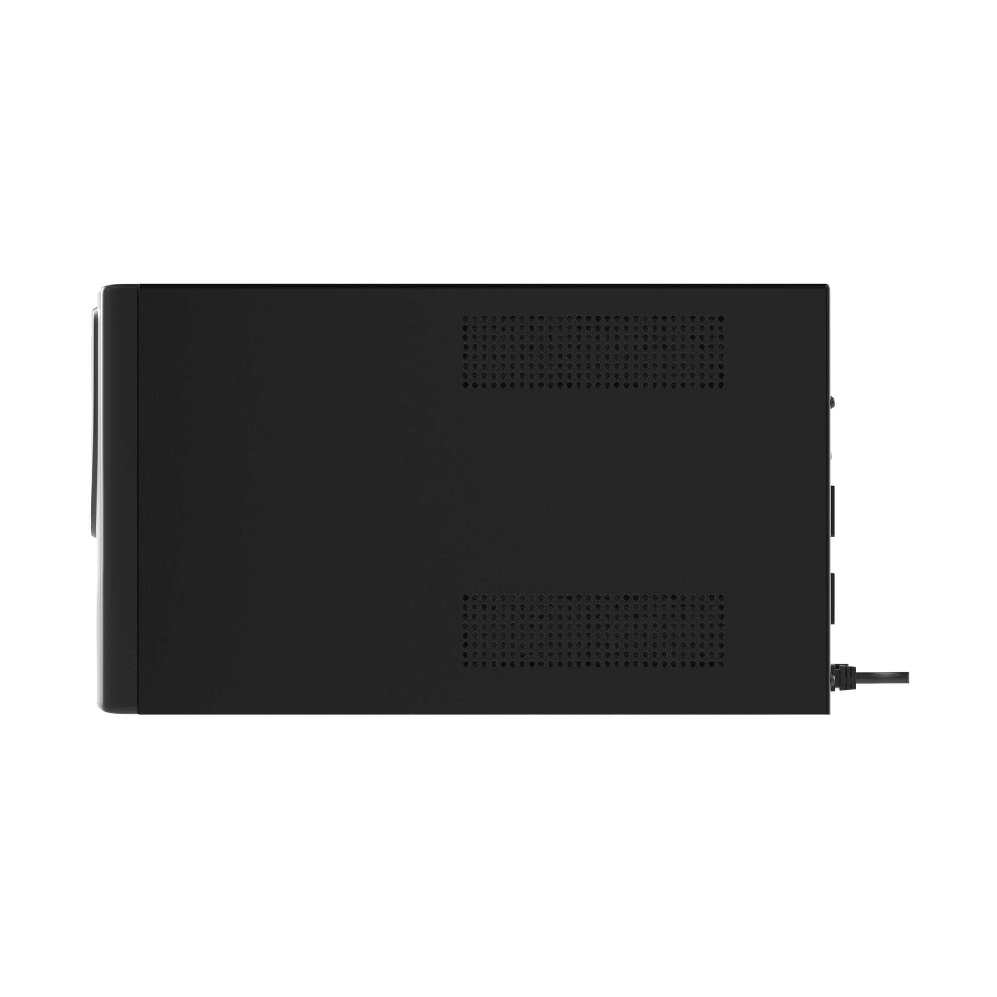 DKC Линейно-интерактивный ИБП ДКС серии Info LCD, 2000 ВА/1200 Вт, 1/1,2xIEC C13, 2xSchuko, USB + RJ45, LCD, 2x9Aч — миниатюра 5