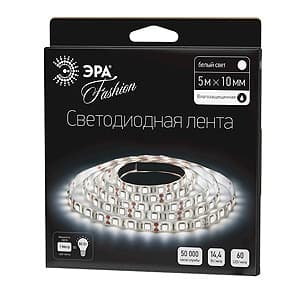 ЭРА 5055398613931 Лента светодиодная LS5050-14,4-60-12-6500K-IP65-1 year-5m