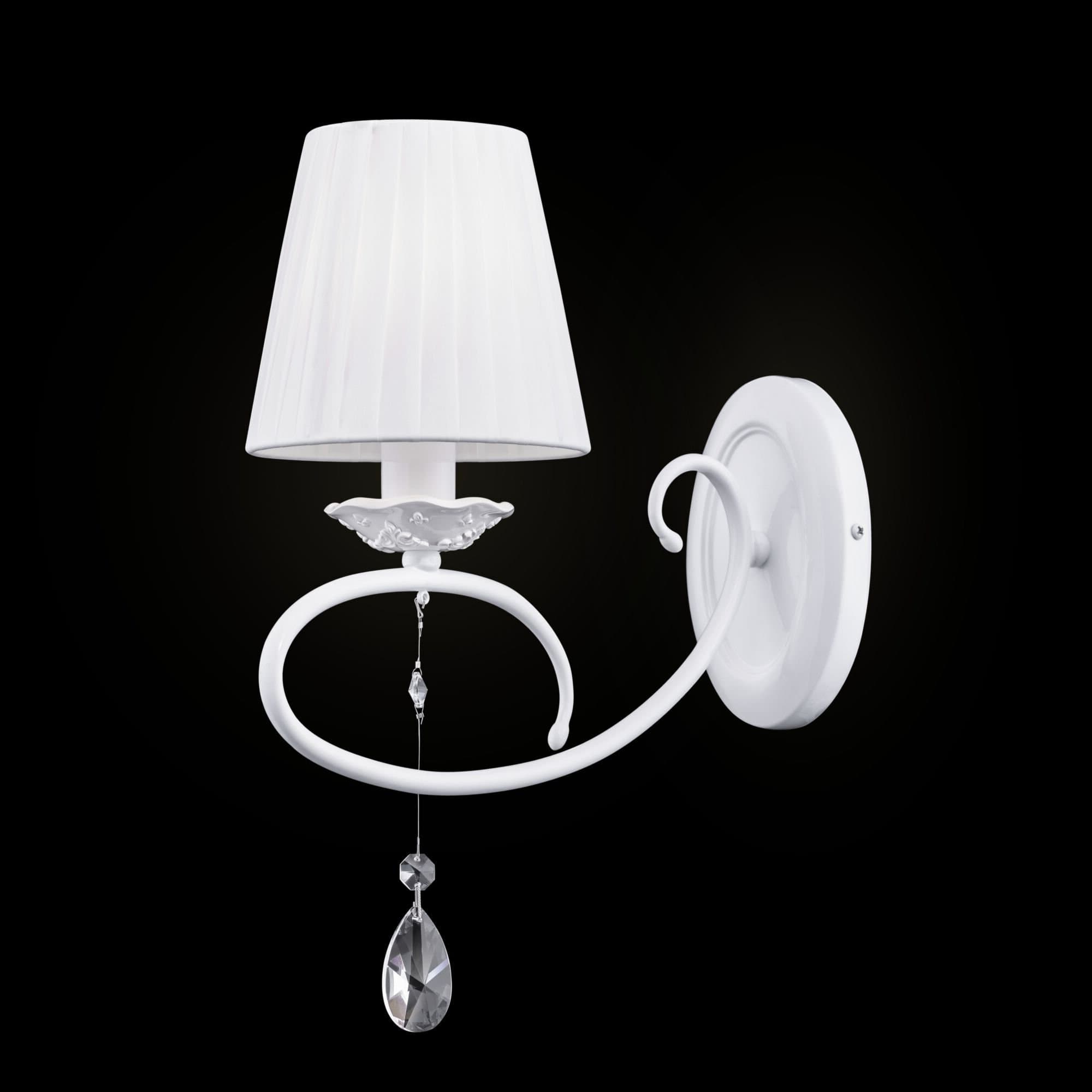 Maytoni Elegant Passarinho Жемчужный белый Бра 1xE14 40W ARM001-01-W — миниатюра 4