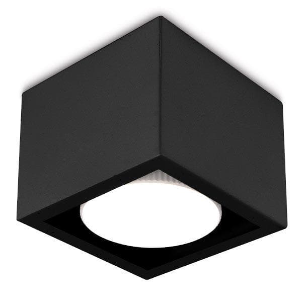 Ambrella Точечный накладной светильник GX53 TN707 BK черный GX53 100*100*80