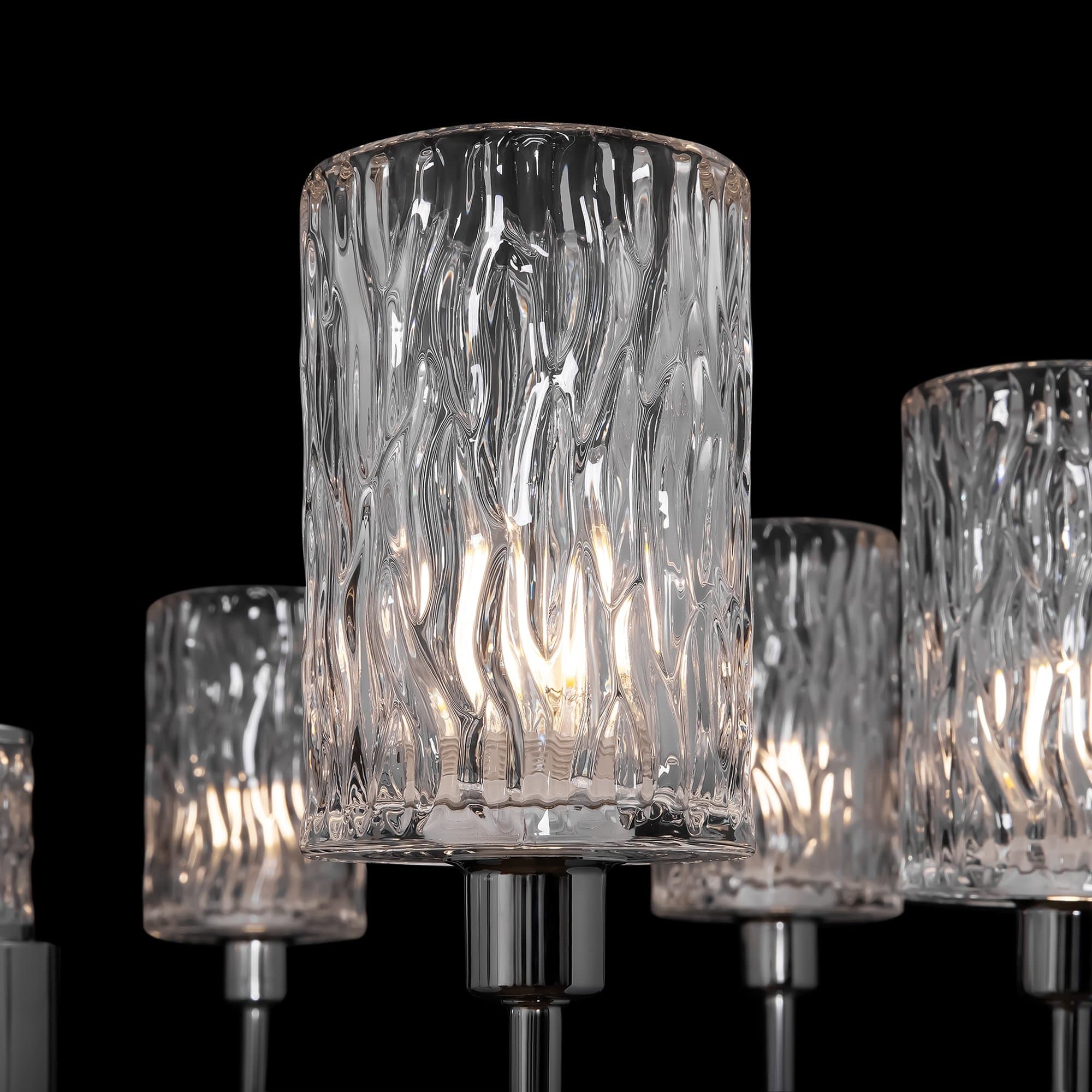 Freya Crystal Elsa Хром Люстра FR5133PL-08CH — миниатюра 6