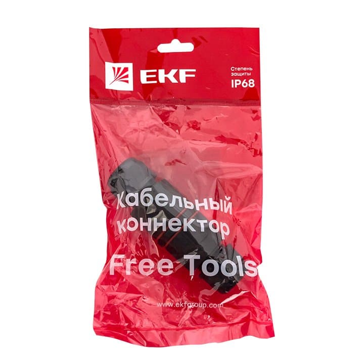 EKF PROxima Кабельный коннектор I-образный (СМК 5PIN) IP68 FreeTools — миниатюра 3