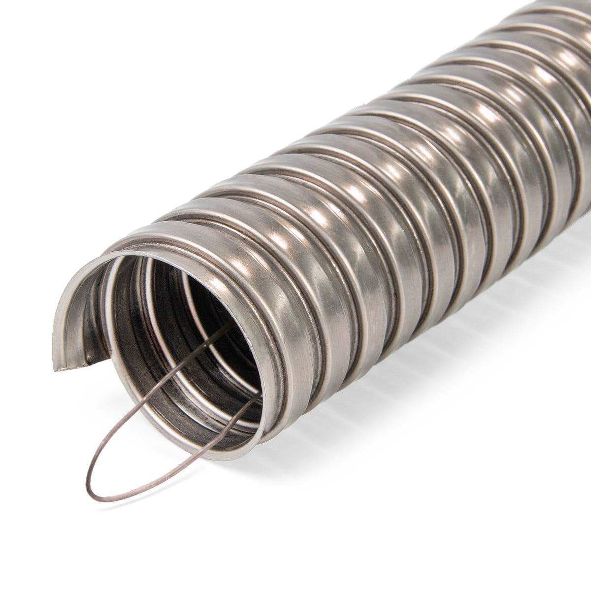 Fortisflex Металлорукав из нерж. стали МР (INOX) 15 с протяжкой 82605