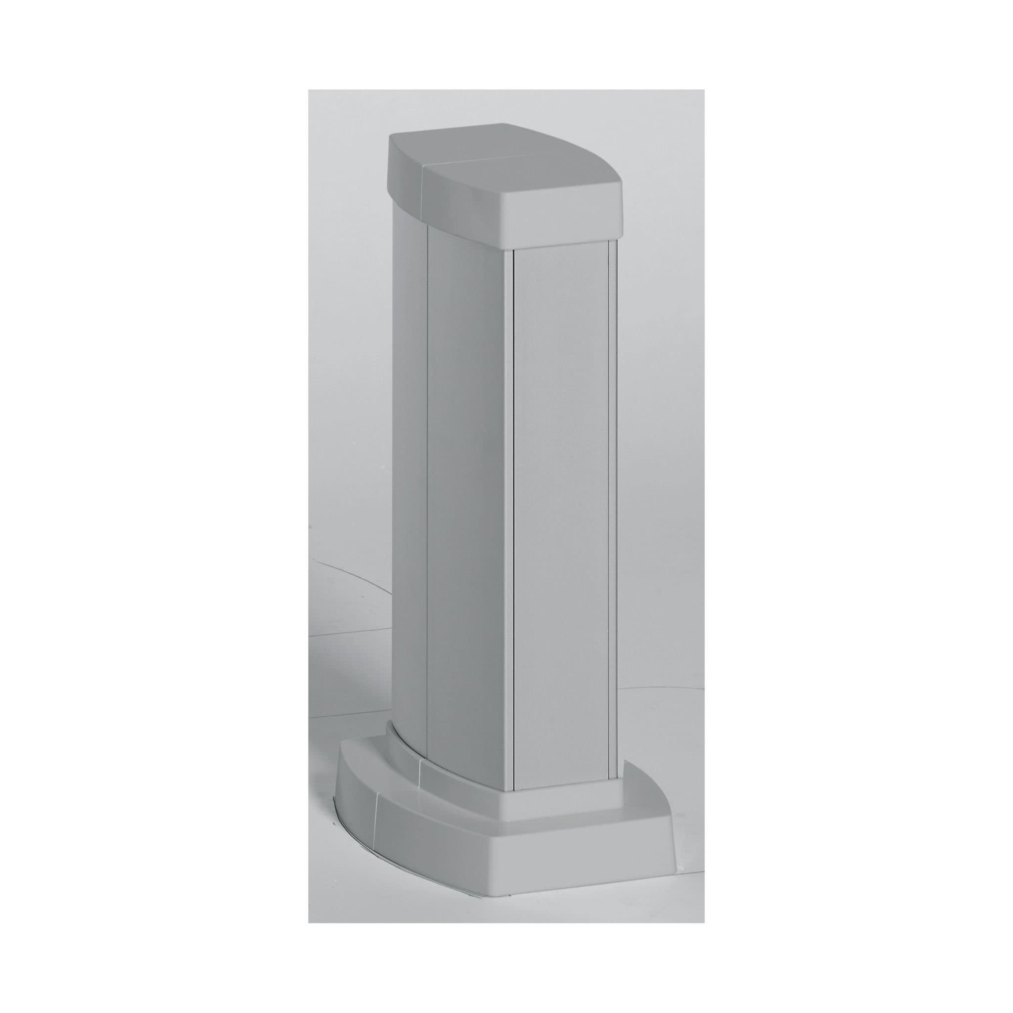 Legrand Snap-On мобильная колонна алюминиевая с крышкой из пластика 2 секции, высота 2 метра, цвет черный 653021 — миниатюра 2