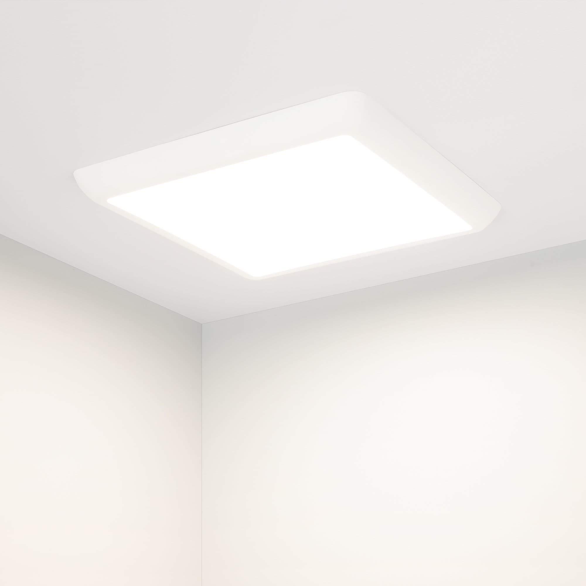 Arlight Светильник CL-FIOKK-S300x300-25W Day4000-MIX (WH, 120 deg, 230V) (IP44 Пластик, 3 года) 034472 — миниатюра 9