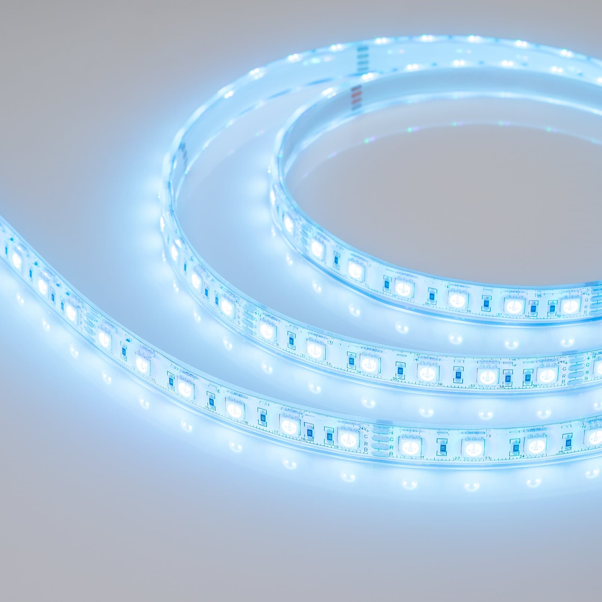 Arlight Светодиодная лента герметичная RTW-PU-B60-12.5mm 24V RGB (14.4 W/m, IP68, 5060, 5m) (-) 029515(2) — миниатюра 4