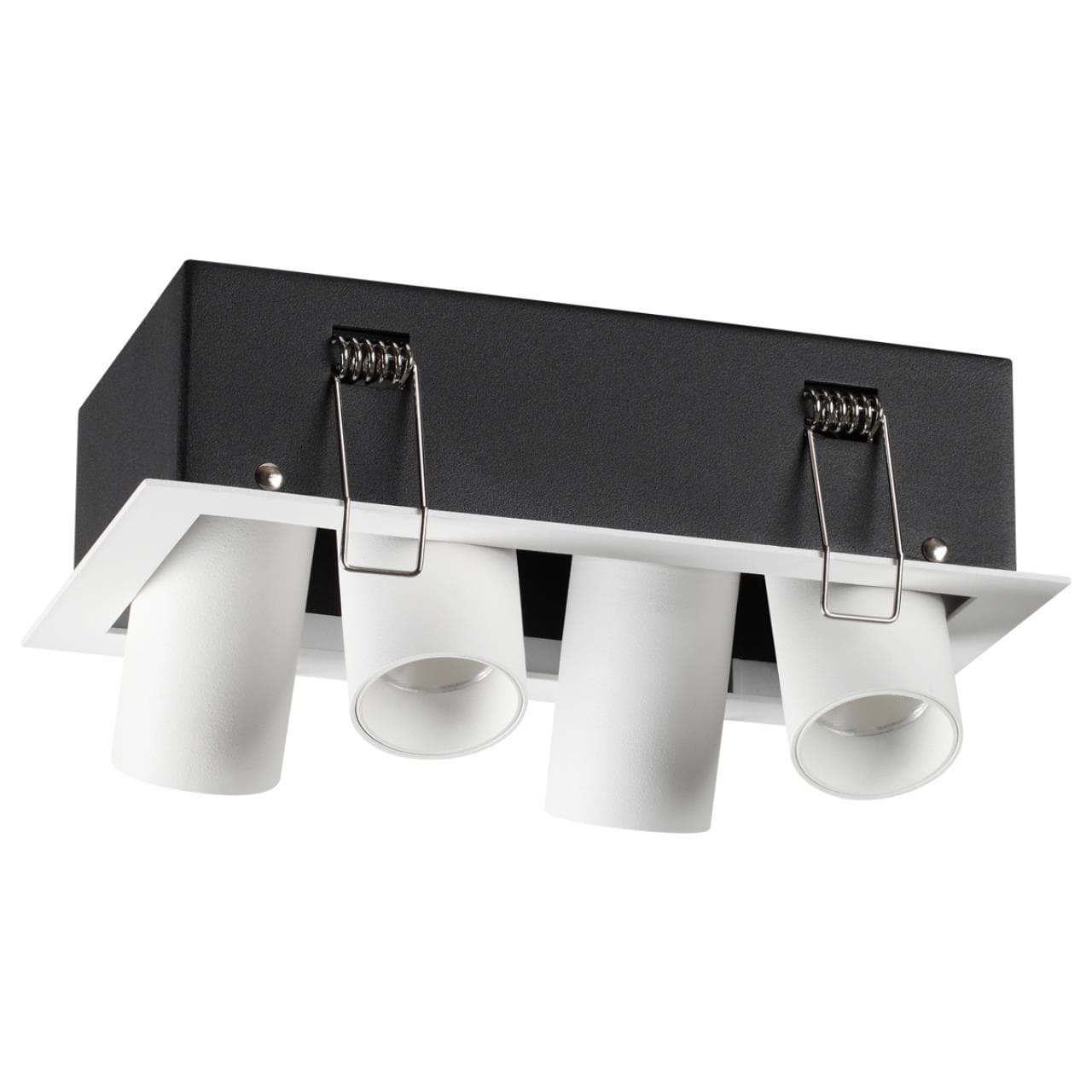 Novotech 358329 NT19 000 белый/черный Встраиваемый светильник IP20 LED 4000К 4*7W 220V IMAN