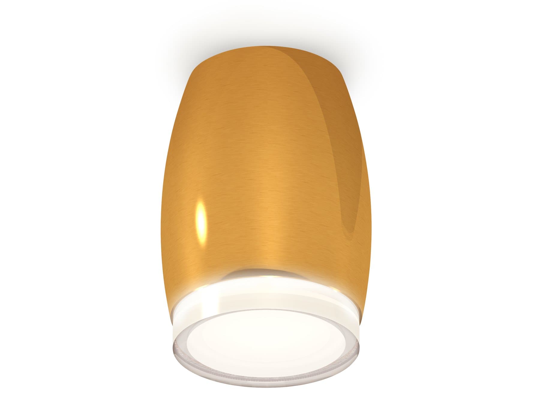 Ambrella Комплект накладного светильника XS1125021 PYG/FR/CL золото желтое полированное/белый матовый/прозрачный MR16 GU5.3 (C1125, N7160) — миниатюра 1