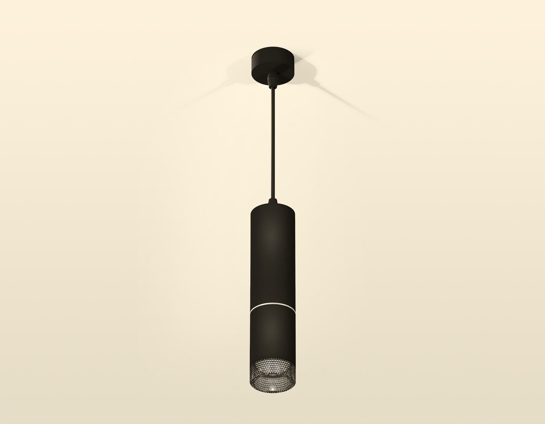 Ambrella Комплект подвесного светильника с композитным хрусталем XP6313010 SBK/BK черный песок/тонированный MR16 GU5.3 (A2302, C6343, A2060, C6313, N6 — миниатюра 2