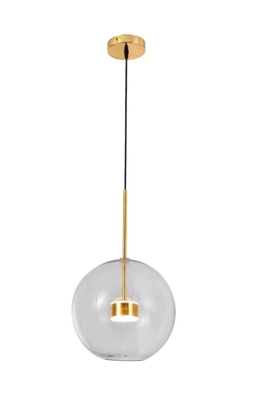 Kink Light 07545-1,21 Светильник подвесной Галла прозрачнный h200 d 30 Led 10W 3000k
