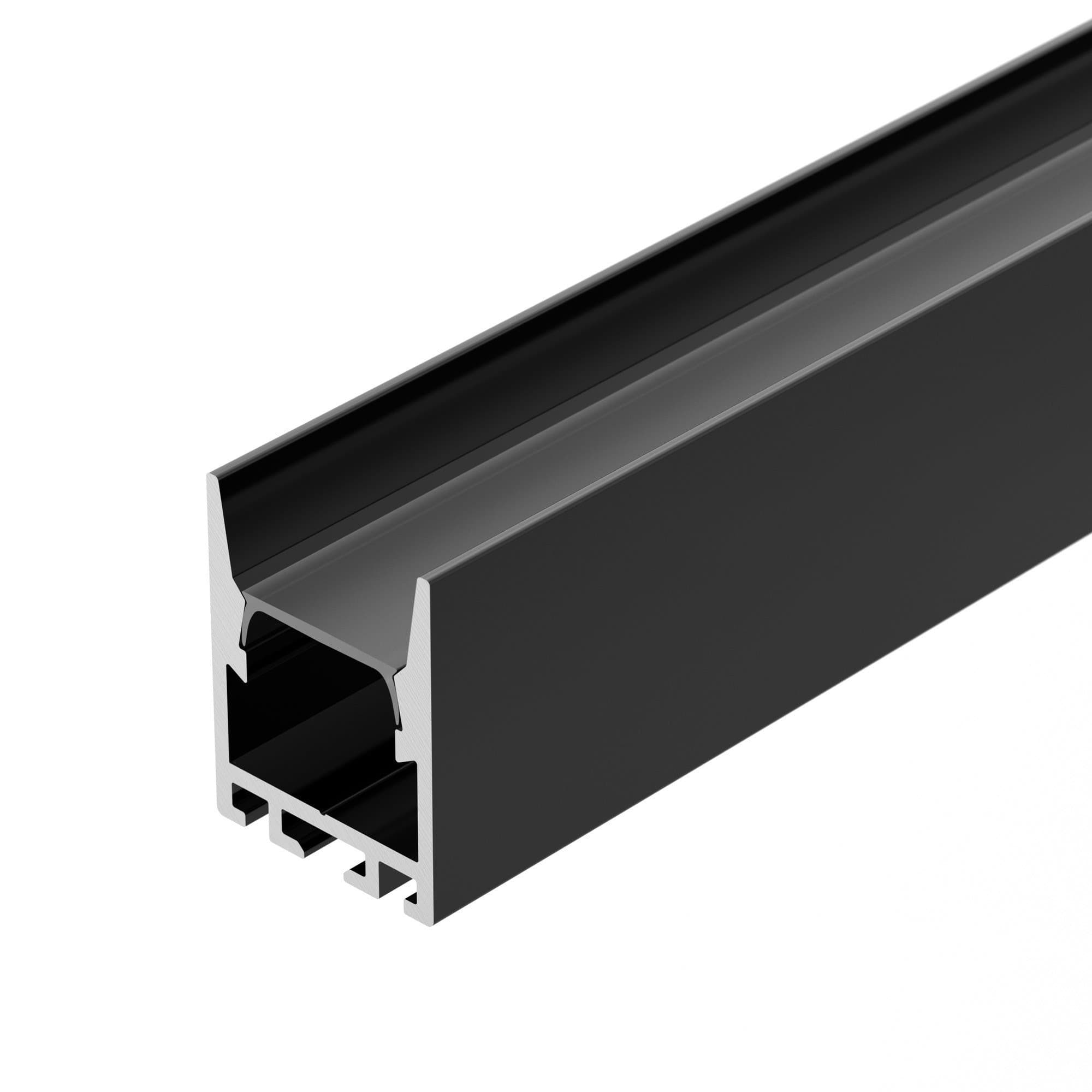 Arlight Профиль PDS-ZM-COMFY-2000 ANOD BLACK (Алюминий) 032856 — миниатюра 1