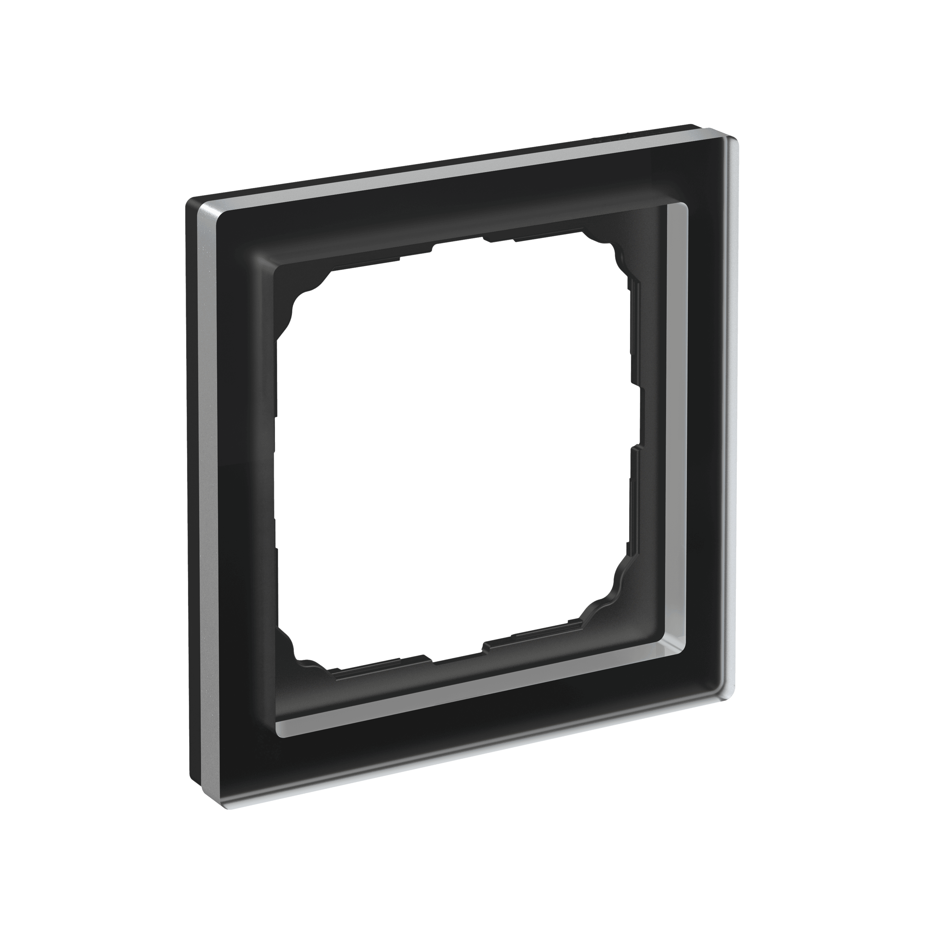 Systeme Electric ArtGallery Pure Органическое стекло Черный Рамка 1-ая — миниатюра 6