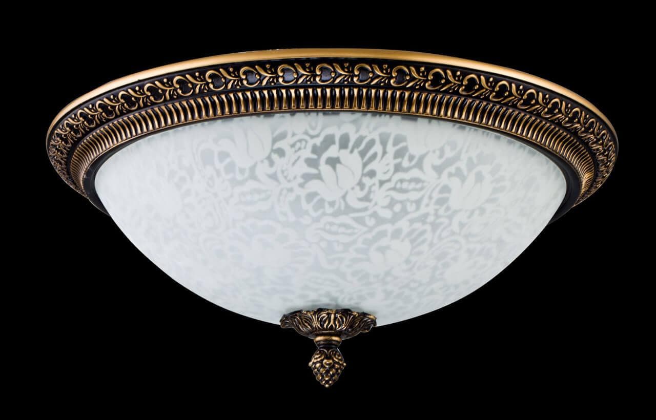 Maytoni Ceiling & Wall Pascal Бронза Антик Настенно-потолочный светильник 3xE27 40W C908-CL-03-R — миниатюра 5