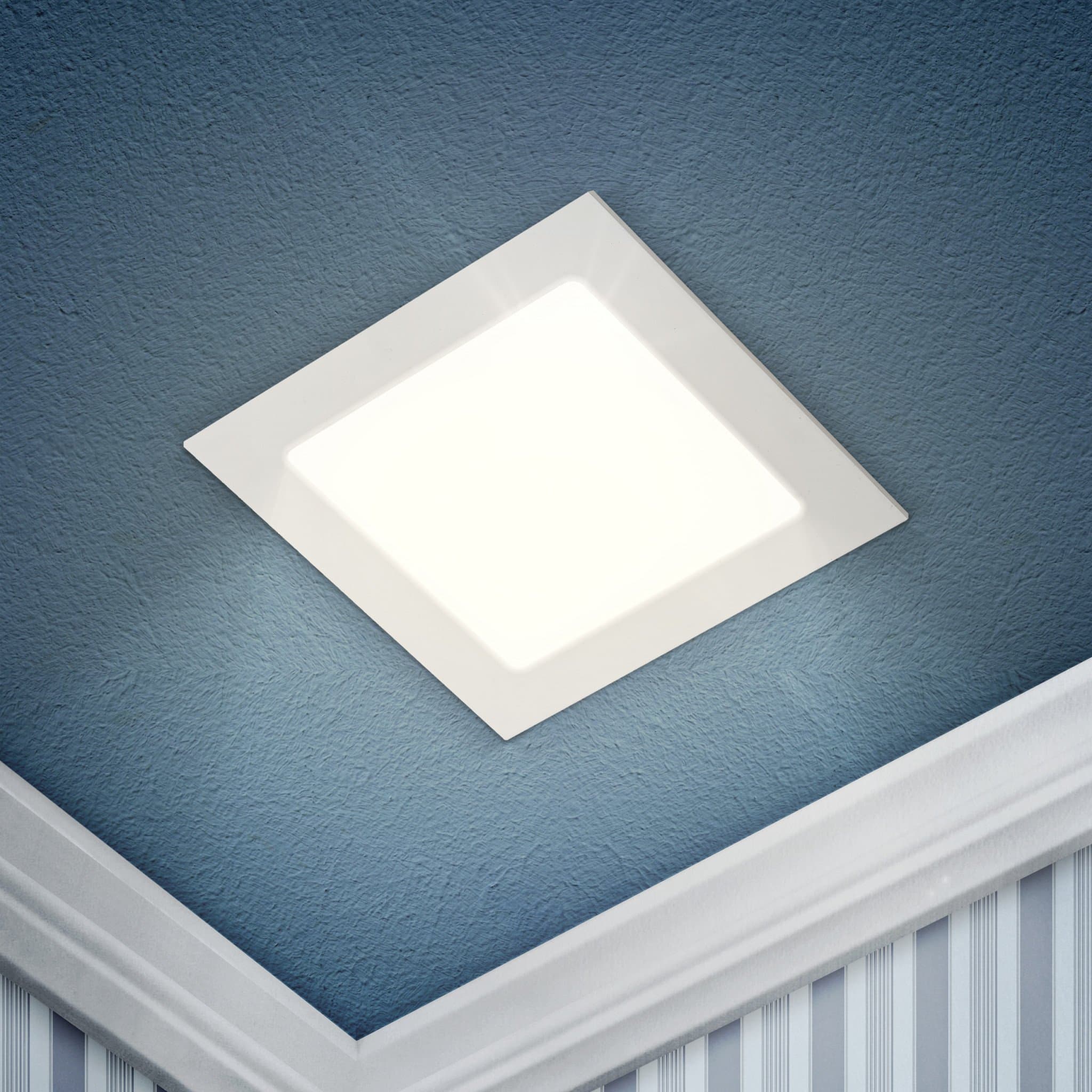 ЭРА LED 2-18-4K/1 Светильник светодиодный квадратный LED 18W 220V 4000K Б0046909