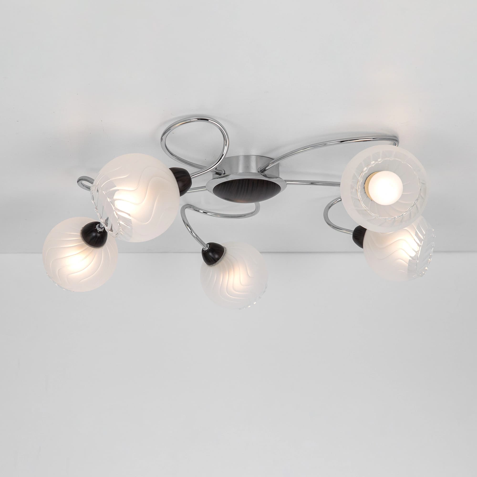 Citilux CL130151 Одиссей Хром+Венге, Светильник Люстра — миниатюра 3