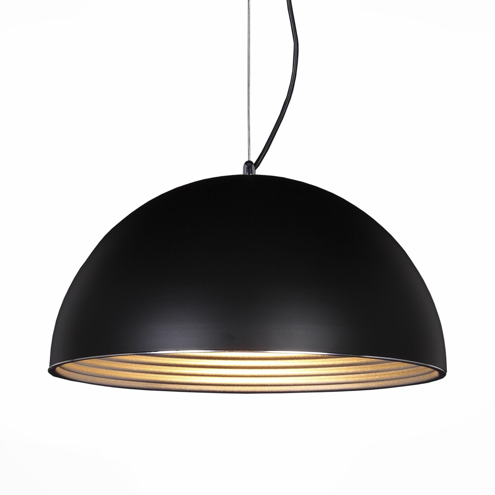 ST LUCE SL279.403.01 Светильник подвесной  Черный/Черный, Серебристый E27 1*60W