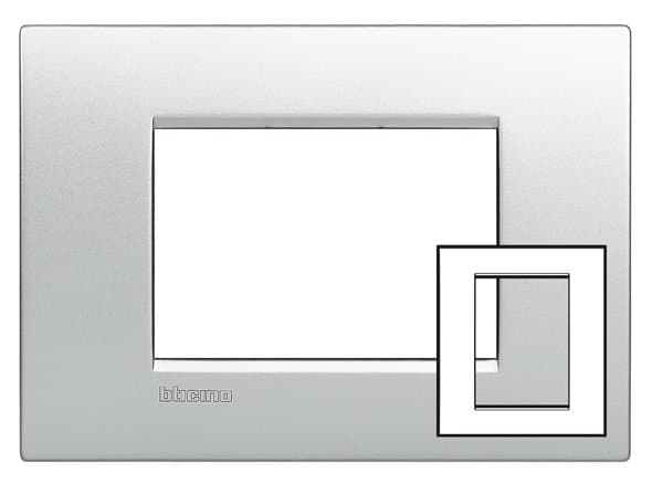 BT LL Алюминий Рамка AIR 3+3 мод. LNC4826TE