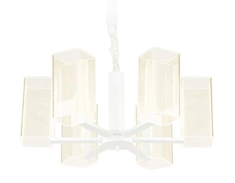 Ambrella Подвесная светодиодная люстра с пультом AK4040/6 WH белый 96W D600*230 (ПДУ РАДИО 2.4) — миниатюра 1