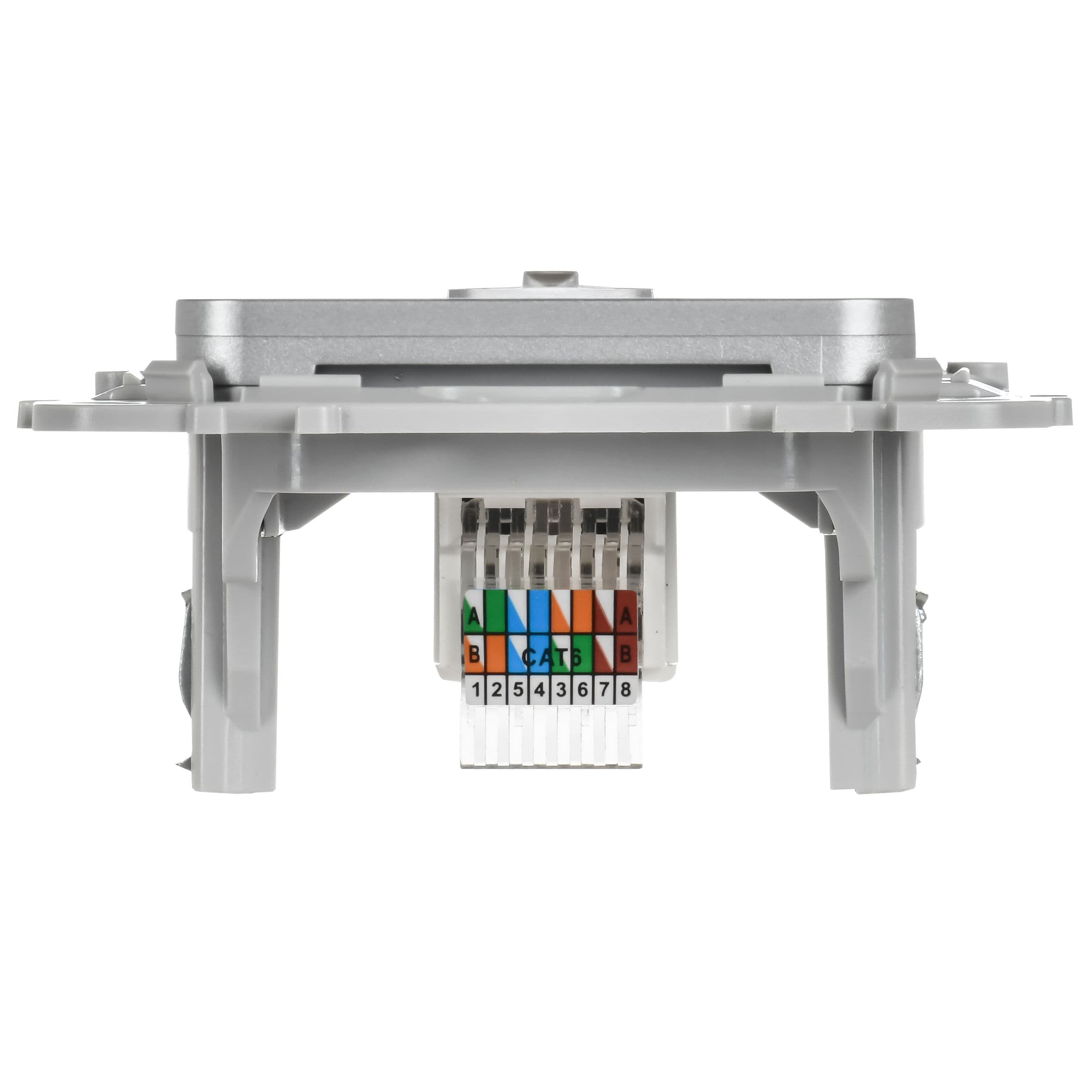 IEK FLITE Алюминий Розетка компьютерная RJ45 категория 6 UTP — миниатюра 4