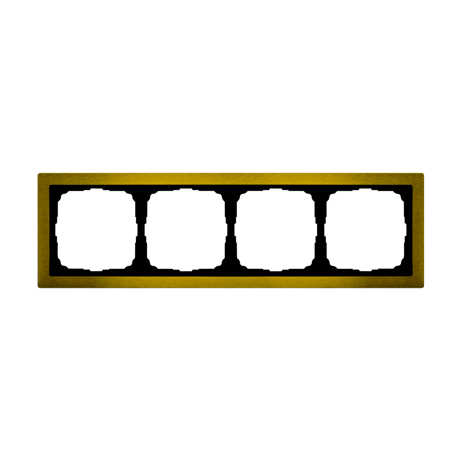 Systeme Electric ArtGallery Pure Металл Золото Рамка 4-ая — миниатюра 2