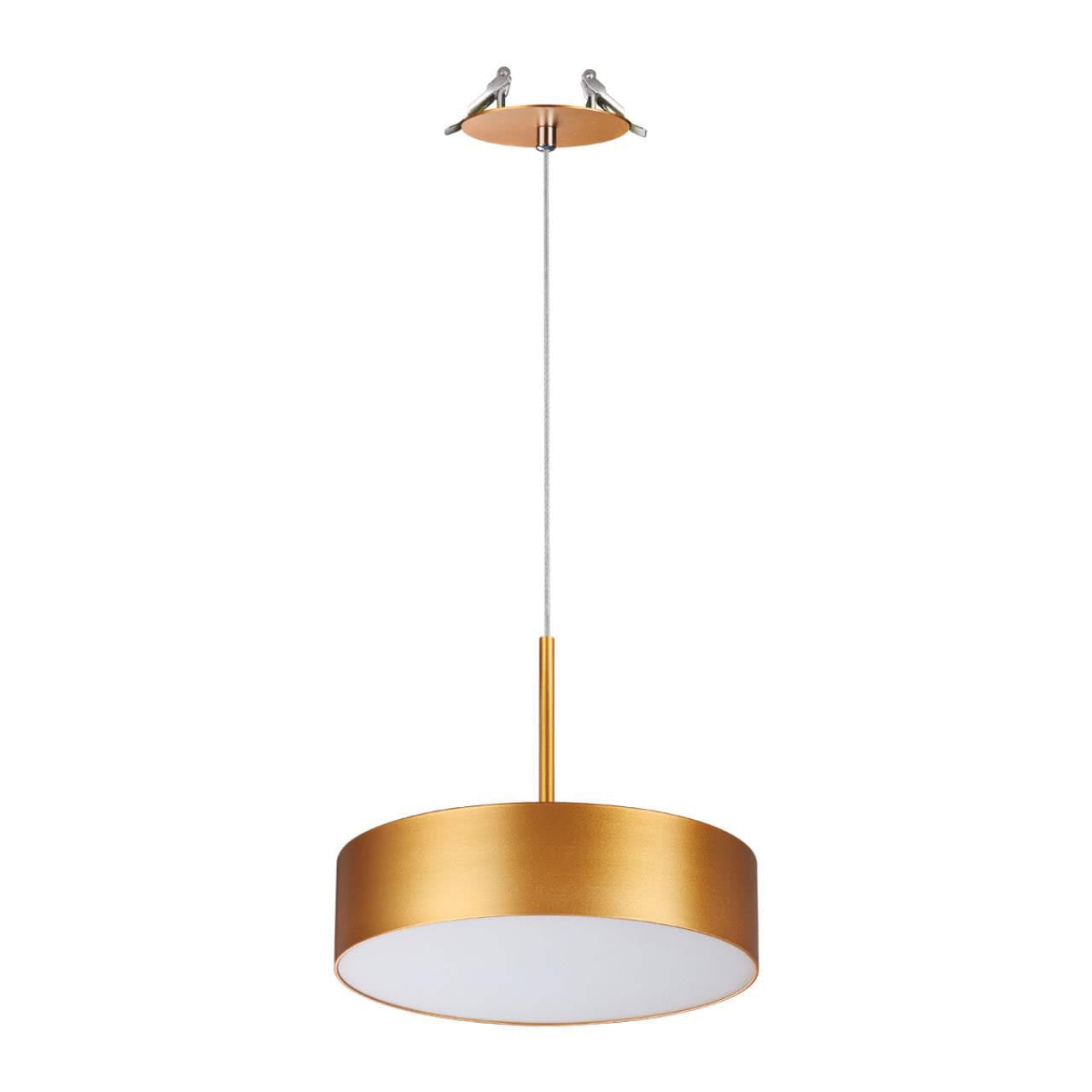 Novotech 358766 SPOT NT21 198 матовое золото Светильник встраиваемый светодиодный, длина провода 2м IP20 LED 30W 4000K 2600Лм 100-265V PROMETA