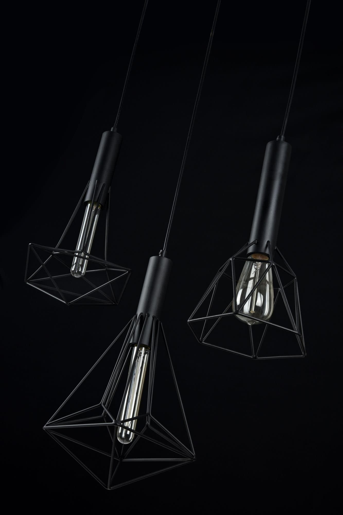 Maytoni Loft Spider Черный Подвес 3xE27 60W T021-03-B — миниатюра 5