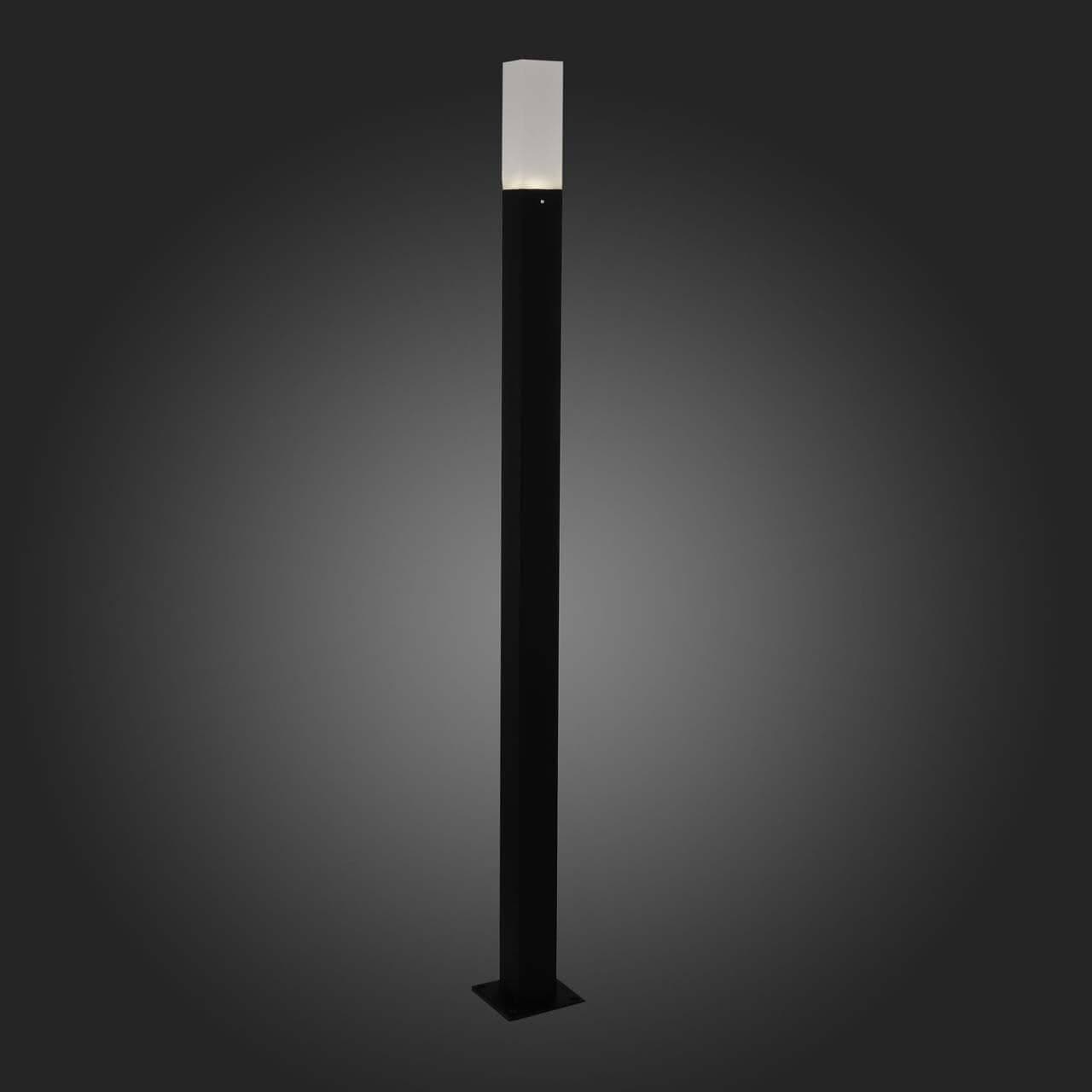 ST LUCE SL101.415.01 Светильник уличный наземный черный/Белый LED 1*3W — миниатюра 3