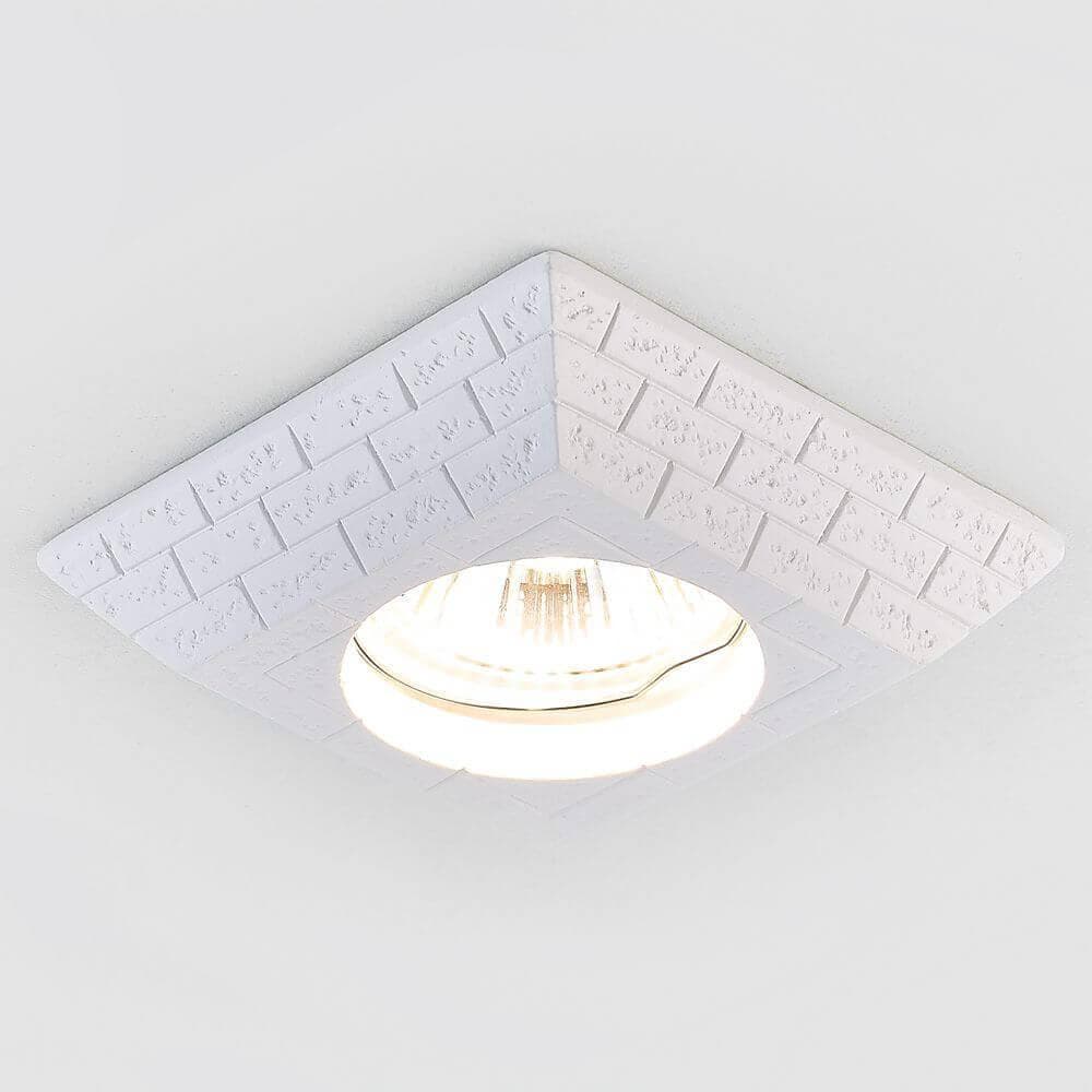 Ambrella Встраиваемый точечный светильник D2920 W белый гипс MR16 — миниатюра 2