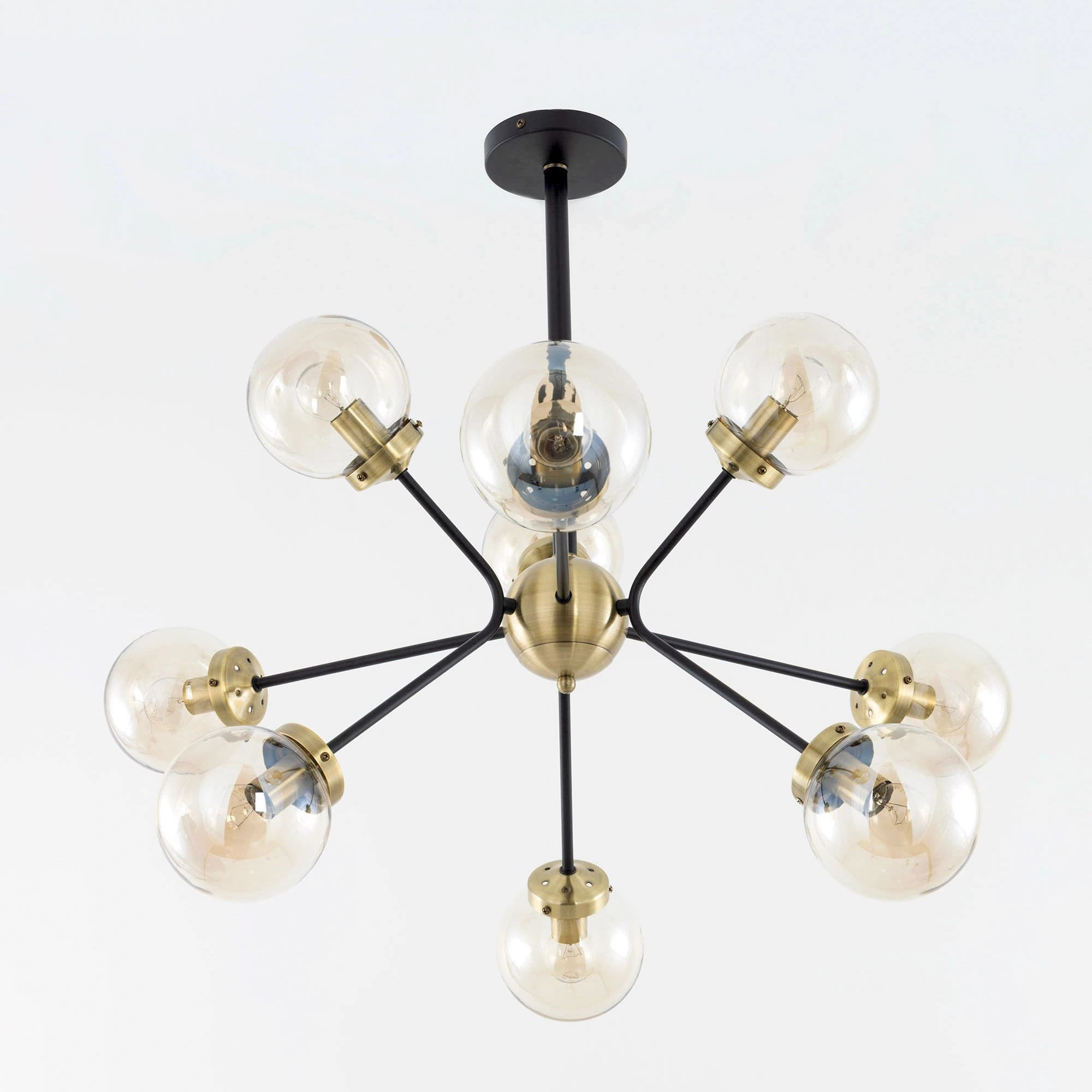 Citilux CL105295 Планета Черн+Дымч. Люстра — миниатюра 7