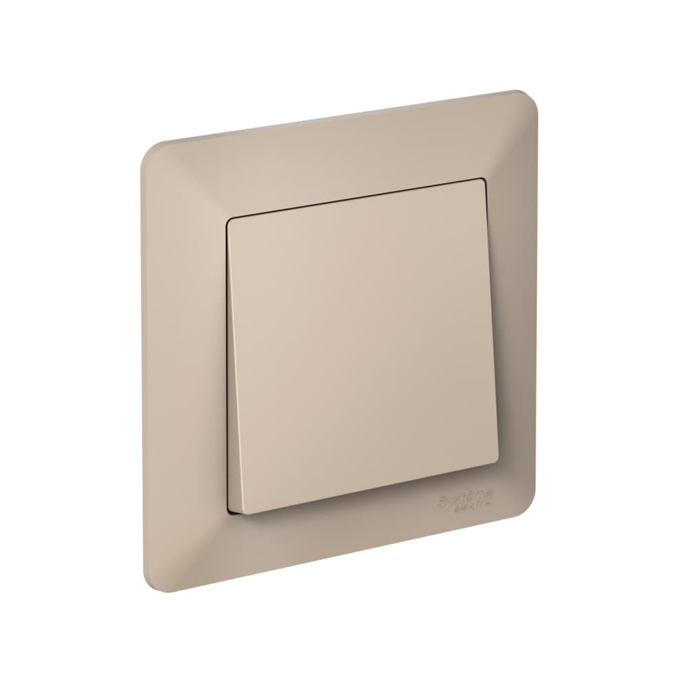 Systeme Electric AtlasDesign Air Песочный/дымчатый белый Рамка 1-ая — миниатюра 2