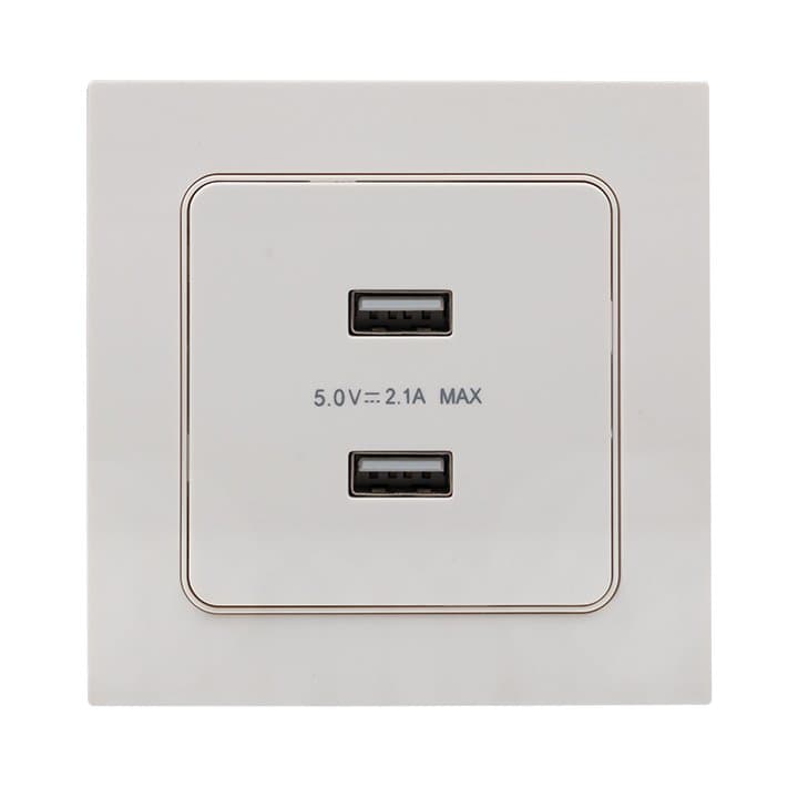 EKF PROxima Стокгольм Белый Розетка USB 2-ая, 2,1А — миниатюра 8