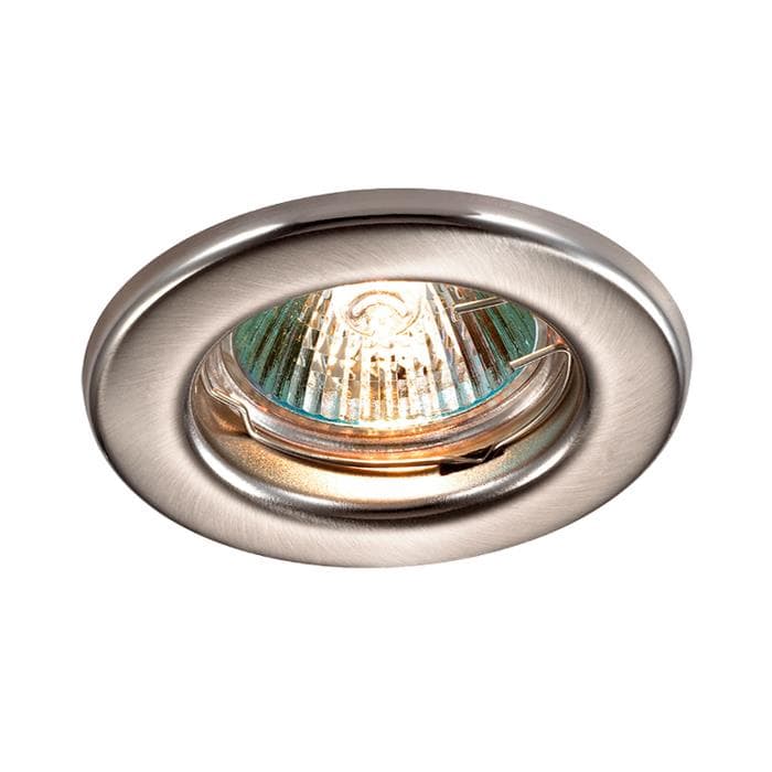 Novotech 369703 NT12 276 никель Встраиваемый НП светильник IP20 GX5.3 50W 12V CLASSIC
