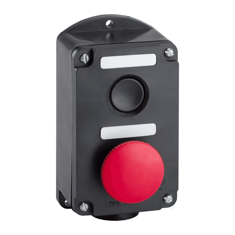 КЭАЗ Пост кнопочный ПКЕ 222-2-У2-IP54 (красный гриб)