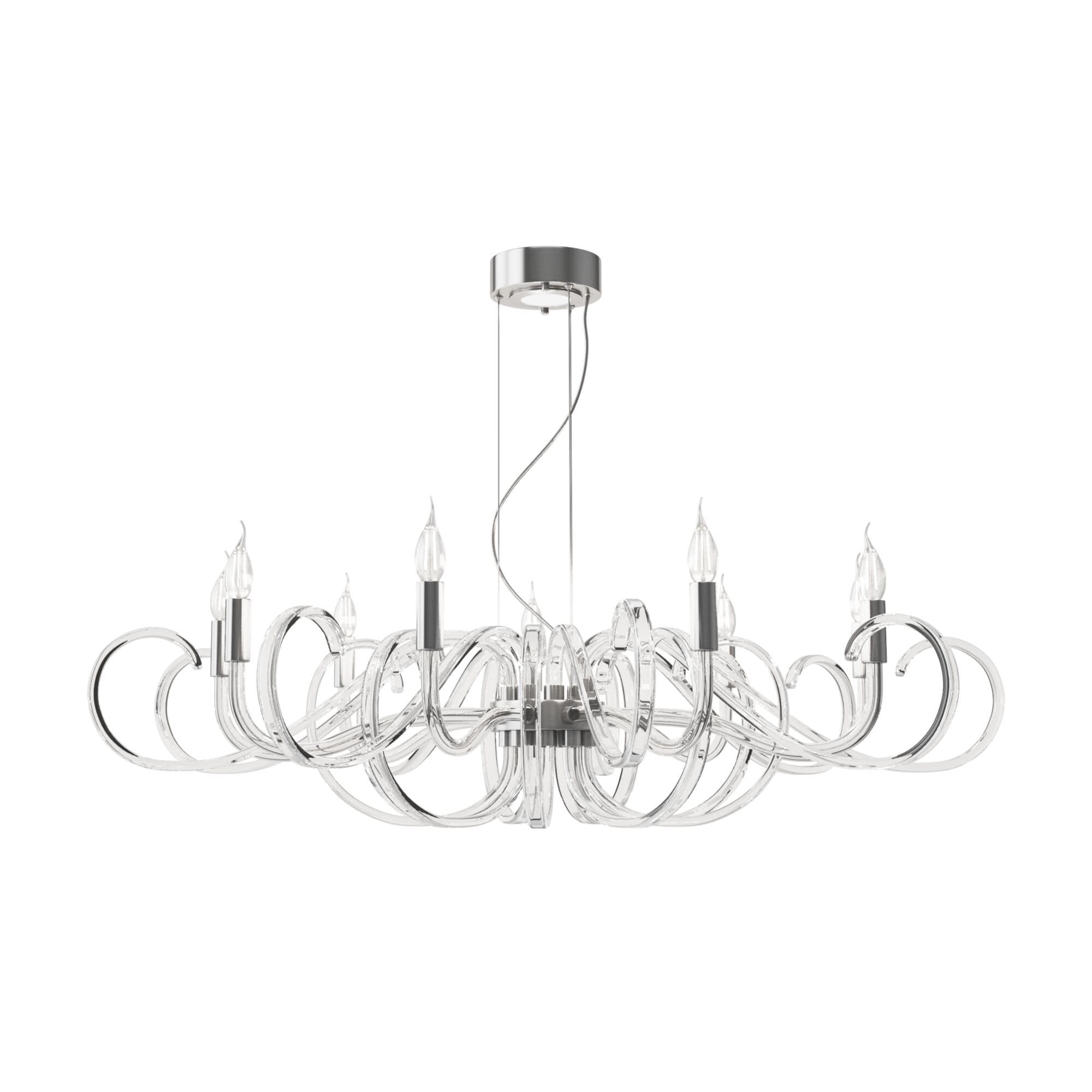 Maytoni Modern Tessara Прозрачный Люстра MOD051PL-09TR — миниатюра 2