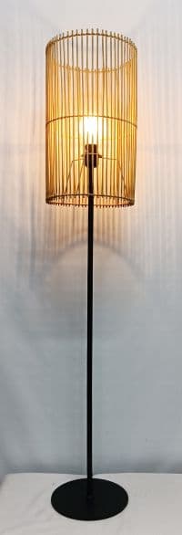 Lucide JANTINE Торшер Ø 26 cm 1xE27 Light wood 03740/81/72