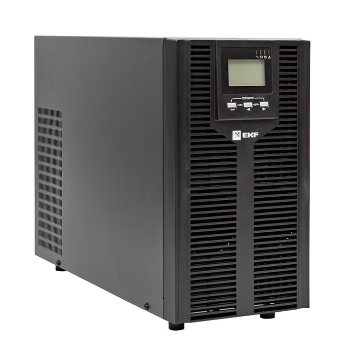 EKF Источник Бесперебойного Питания двойного преобразования E-Power SW900G4 10000 ВА напольный,1фазный ,230В, без АКБ